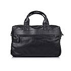 Сумка зі шкіри "чорочки" для ноутбука чорна TARWA GA-7122-3md, фото 7