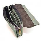 Клатч чоловічий шкіряний RE-2801-3md TARWA зелений, фото 2