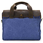 Сумка для ноутбука мікс парусину та шкіра RKc-1812-4lx від TARWA, фото 3