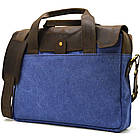 Сумка для ноутбука мікс парусину та шкіра RKc-1812-4lx від TARWA, фото 4