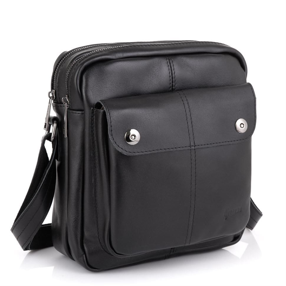 Чоловічий месенджер із натуральної шкіри GA-60122-3md бренда TARWA, фото 1