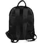 Чоловічий рюкзак шкіряний TARWA RA-7273-3md чорний крейзі хорс, фото 6