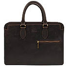 Шкіряний діловий портфель RC-4864-4lx TARWA коричневий, фото 3