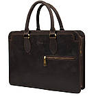 Шкіряний діловий портфель RC-4864-4lx TARWA коричневий, фото 4