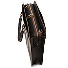 Шкіряний діловий портфель RC-4864-4lx TARWA коричневий, фото 7