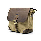 Сумка-месенжер чоловіча, парусина + шкіра RCs-1309-4lx TARWA, фото 4