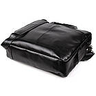 Чоловіча сумка для ноутбука 17" з натуральної шкіри ZA-1019-4lx від TARWA глянець, фото 6