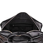 Чоловіча сумка для ноутбука 17" з натуральної шкіри ZA-1019-4lx від TARWA глянець, фото 8