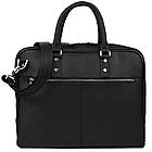 Ділова чоловіча сумка з ручками RA-4764-4lx TARWA чорний крейзі хорс, фото 4