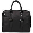 Ділова чоловіча сумка з ручками RA-4764-4lx TARWA чорний крейзі хорс, фото 5