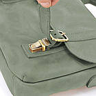 Чоловіча сумка-портфель на плече з ручкою TARWA RE-6008-3md зелена, фото 8