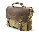 Чоловіча сумка з парусини зі шкіряними вставками RCs-3960-4lx бренда TARWA, фото 2