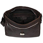 Чоловіча сумка через плече з коричневої крейзі хорс TARWA RC-1046-4lx, фото 2