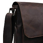 Чоловіча сумка через плече з коричневої крейзі хорс TARWA RC-1046-4lx, фото 10