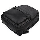 Рюкзак із кінської шкіри та канвасу сірий TARWA RAG-7273-3md, фото 5