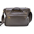 Чоловіча шкіряна сумка через плече з телячої шкіри TARWA GC-6045-3md, фото 3