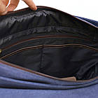 Сумка чоловіча через плече канвас + шкіра RK-3090-4lx TARWA, фото 6