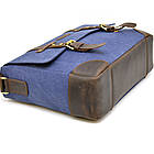 Сумка чоловіча через плече канвас + шкіра RK-3090-4lx TARWA, фото 7