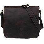 Сумка через плече розміру А4 із парусини та шкіри RCJ-6601-3md TARWA, фото 3