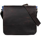 Сумка через плече розміру А4 із парусини та шкіри RCK-6601-3md TARWA, фото 3