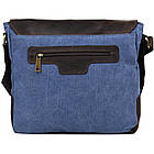 Сумка через плече розміру А4 із парусини та шкіри RCK-6601-3md TARWA, фото 5