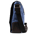 Сумка через плече розміру А4 із парусини та шкіри RCK-6601-3md TARWA, фото 7