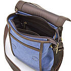 Сумка через плечо канвас + кожа RKc-3938-4lx Tarwa, фото 2