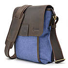 Сумка через плечо канвас + кожа RKc-3938-4lx Tarwa, фото 4