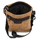 Сумка через плече в комбінації вощений канвас і кінської шкіри RCw-0040-4lx TARWA, фото 2