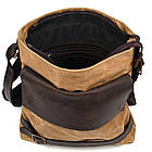 Сумка через плече в комбінації вощений канвас і кінської шкіри RCw-0040-4lx TARWA, фото 8