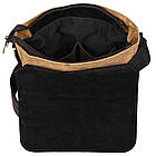 Сумка-месіжер через плече чоловіча, водостійкий канвас і шкіра RCw-1309-4lx TARWA, фото 2