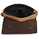 Чоловіча сумка-портфель із канвасу та шкіри TARWA RCc-3960-3md, фото 8