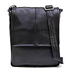 Чоловіча шкіряна сумка через плече з клапаном із флотара FA-1301-3md TARWA, фото 4
