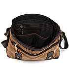 Чоловіча сумка через плече з канвасу та шкіри RCс-6002-3md TARWA, фото 2