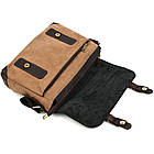 Чоловіча сумка через плече з канвасу та шкіри RCс-6002-3md TARWA, фото 3