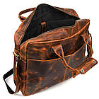 Чоловіча сумка для ноутбука 17" з натуральної шкіри RY-1019-3md від TARWA, фото 2