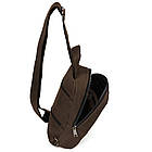 Рюкзак слінг шкіряний об'ємний із кишенями TARWA RC-6010-3md, фото 4