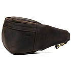 Сумка бананка для фотоапарата шкіряна TARWA RC-1313-4lx коричневий крейзі хорс, фото 9