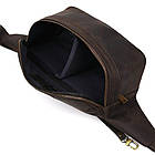 Сумка бананка для фотоапарата шкіряна TARWA RC-1313-4lx коричневий крейзі хорс, фото 10