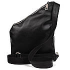Чоловіча сумка через плече чорна для лівші TARWA GA-6405-4lx, фото 2