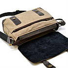 Чоловіча сумка через плече з канвасу та шкіри RSc-6002-3md TARWA, фото 2