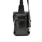 Рюкзак шкіряний слінг чоловічий на одне плече GA-6403-4lx TARWA, фото 5