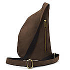 Шкіряний рюкзак TARWA RC-3025-3md рюкзак-слінг на одне плече, фото 4