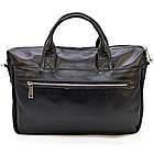 Сумка з натуральної шкіри для ноутбука чорна GA-7122-4lx TARWA, фото 4