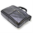 Сумка з натуральної шкіри для ноутбука чорна GA-7122-4lx TARWA, фото 5