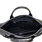 Сумка з натуральної шкіри для ноутбука чорна GA-7122-4lx TARWA, фото 7