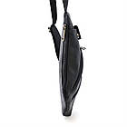 Чоловіча сумка через плече RA-6402-3md чорна бренд TARWA, фото 3