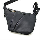 Чоловіча сумка через плече RA-6402-3md чорна бренд TARWA, фото 5