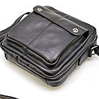 Чоловічий месенджер із натуральної шкіри GA-60122-4lx бренда TARWA, фото 5