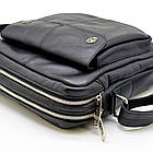 Чоловічий месенджер із натуральної шкіри GA-60122-4lx бренда TARWA, фото 6